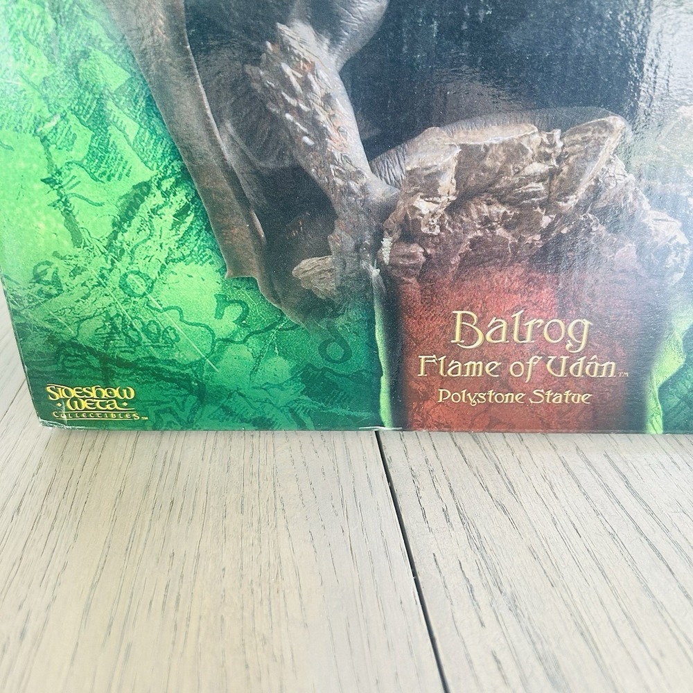 Balrog Flam of Udun Statue Lord of the Rings FOTR Sideshow Weta Collectables - Picture 2 of 16